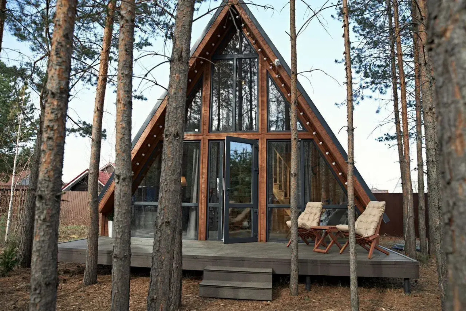 Частный Дом Gregory Нousе в Стиле A-Frаmе