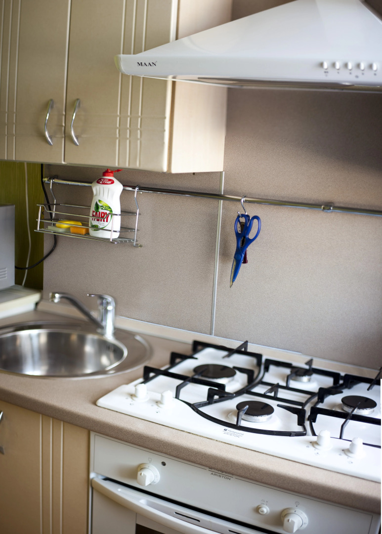 Апартаменты Однокомнатная квартира с камином и посудомойкой