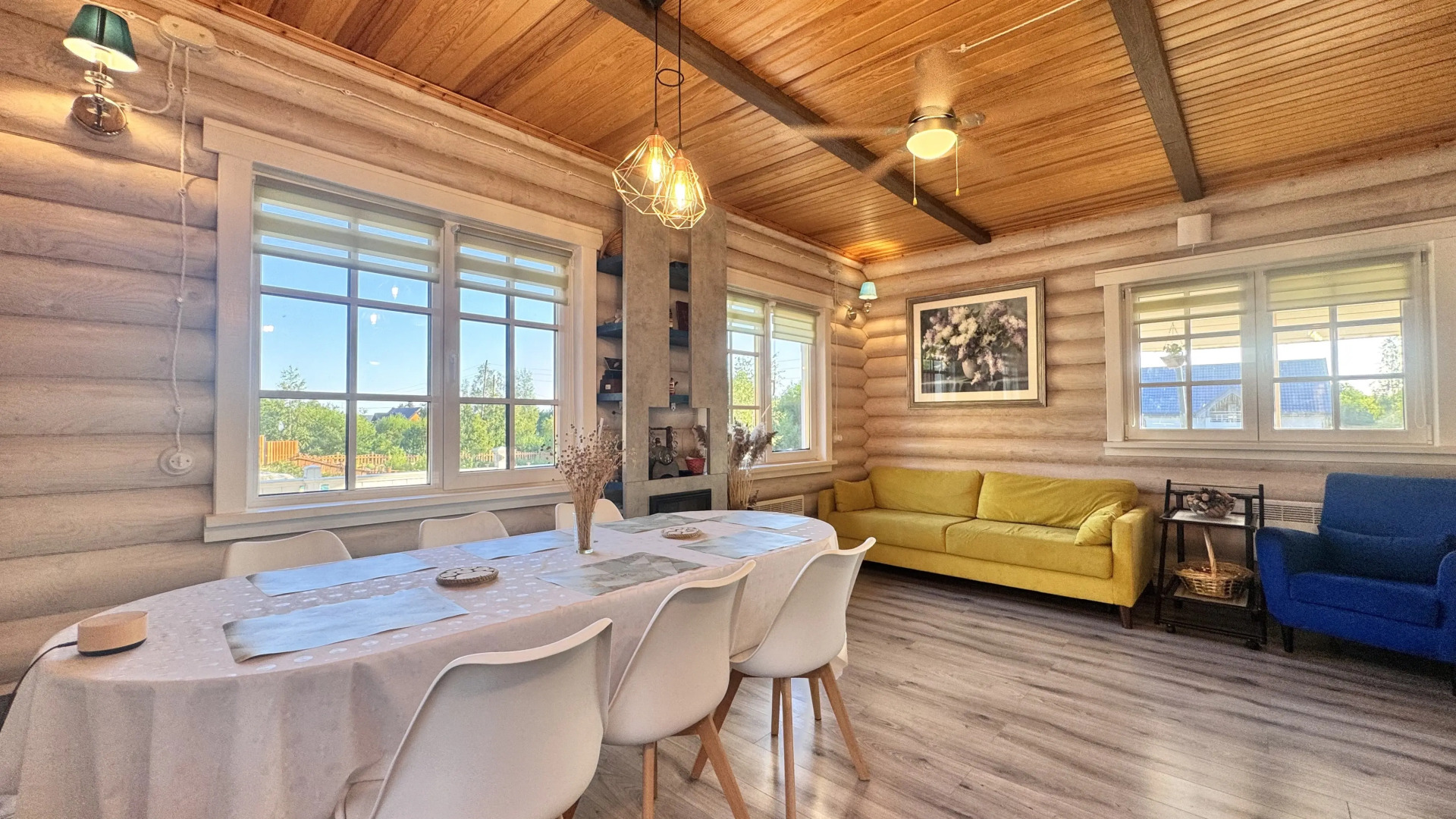 Частный дом Усадьба "Ладожские этюды" у подножия горы Хийденвуори