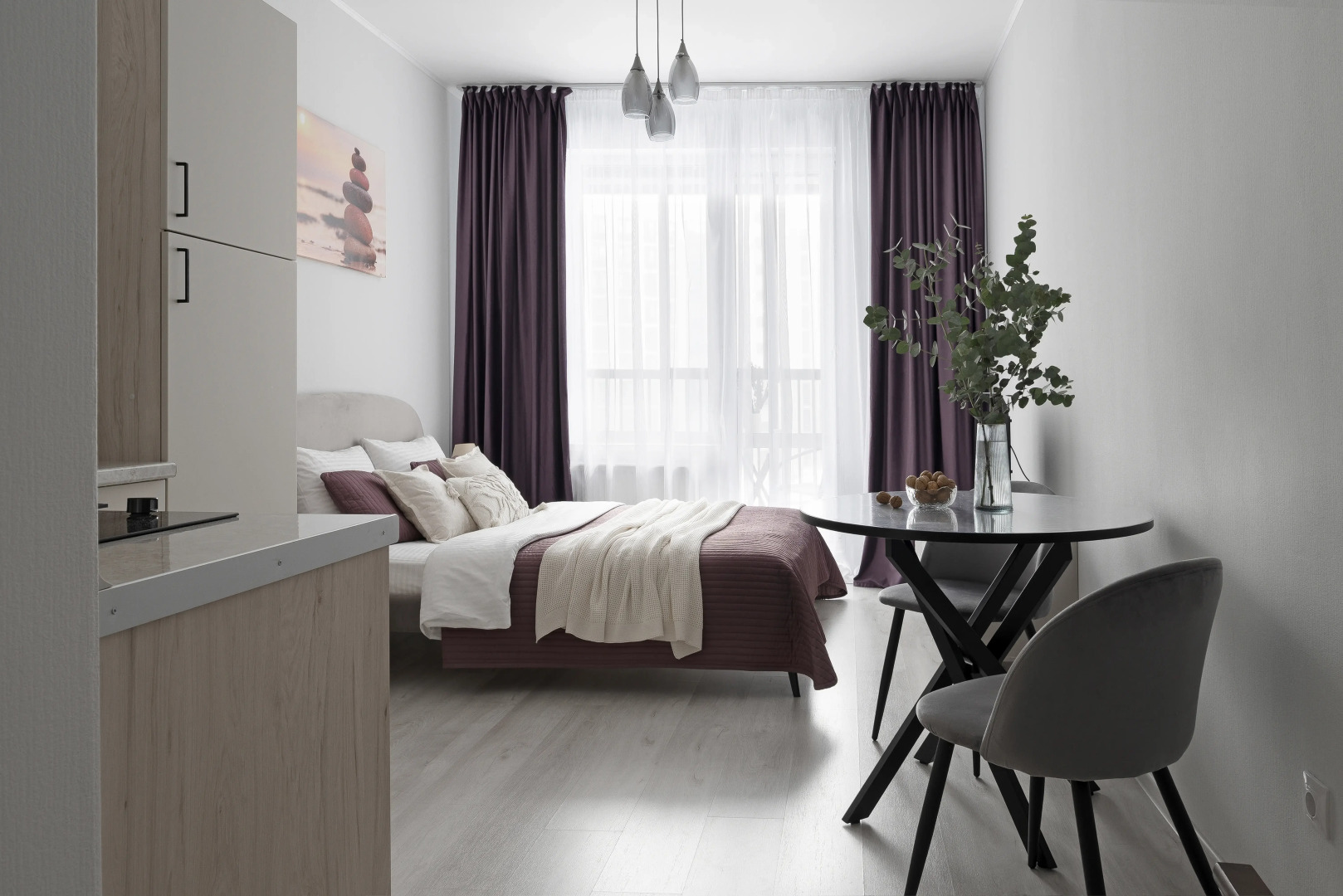 Квартира  - студия в ЖК Паноpaмa Пapк Соснoвка