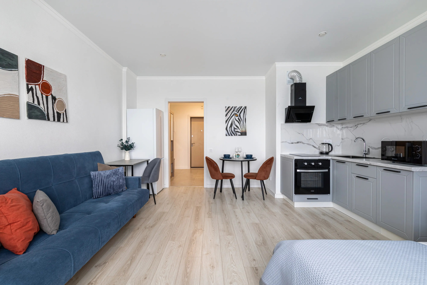 Квартира Green-4-уютная Студия в Центре