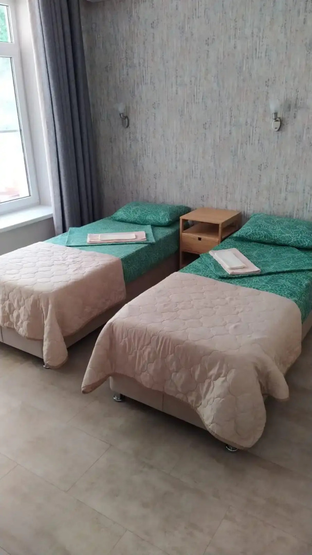 Апартаменты Двухкомнатная квартира в элитном поселке с частным пляжем