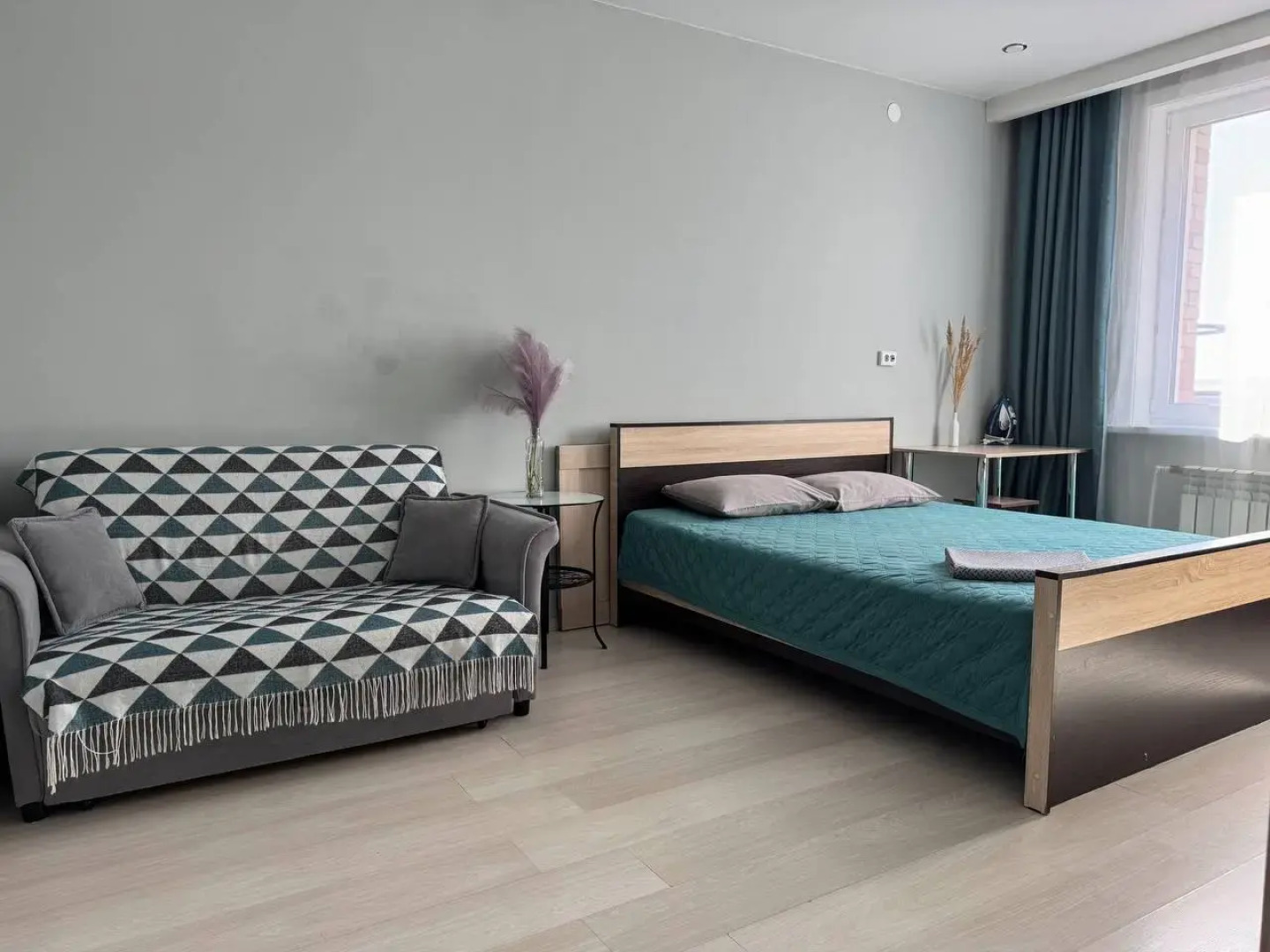 Апартаменты Полноценная двухкомнатная квартира до 7 человек в Центре