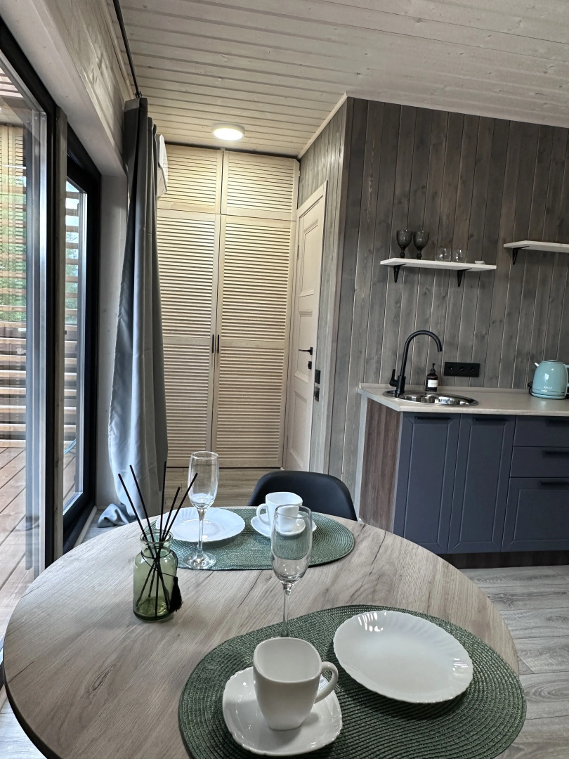 Частный дом Мини-дом с баней и чаном в Истре