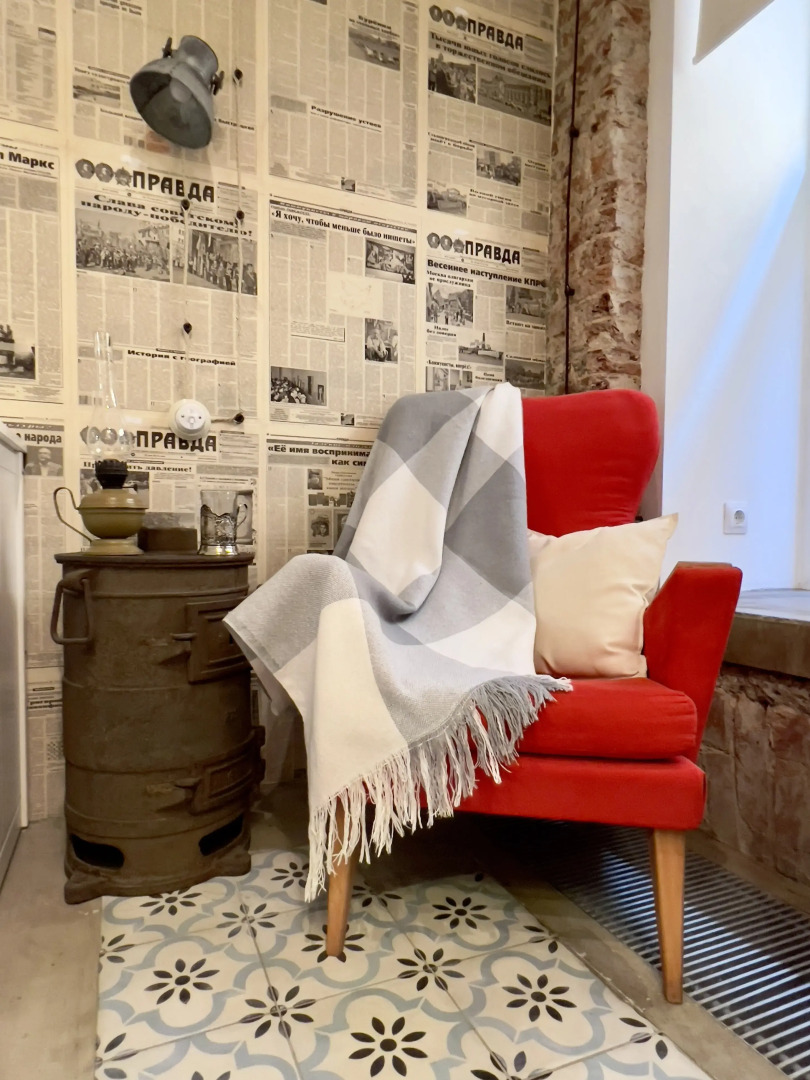 Апартаменты Красные апартаменты рядом с Дворцовой площадью