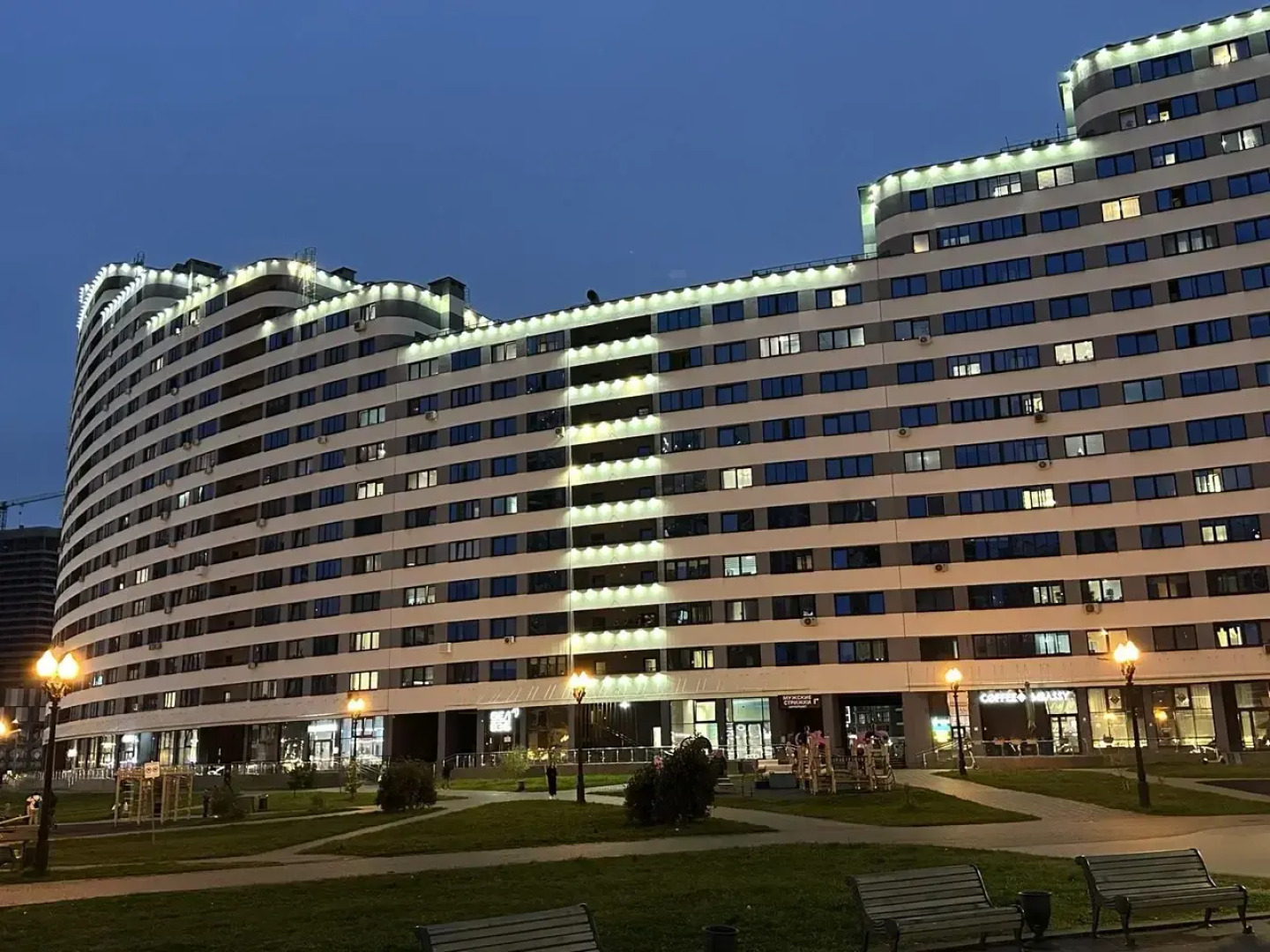 Апартаменты 2-х комнатные Элегантная Волна у метро Аэродромная