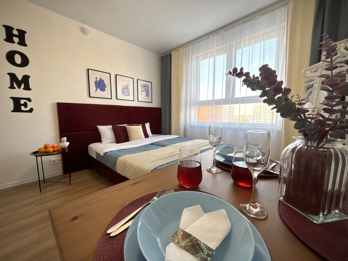 Апартаменты Двухместные для Пары и Семей для Командировочных