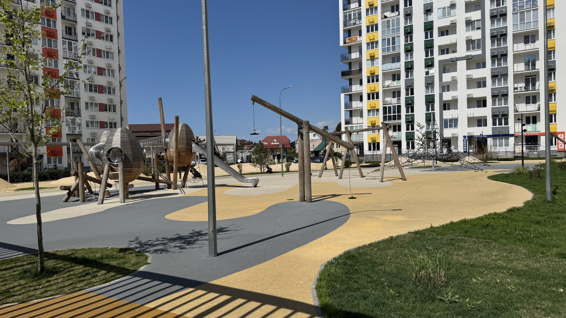 Апартаменты с балконом и видом на море  ЖК Фрукты 77 Я на Море