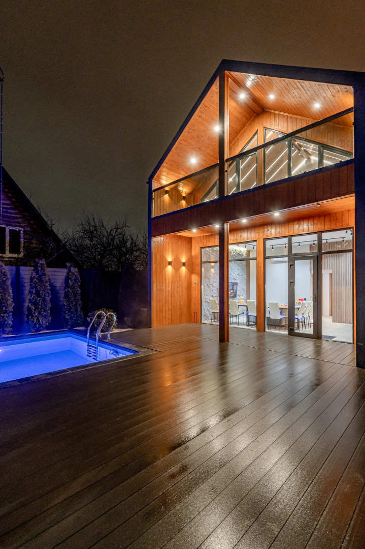 Частный дом Бани и Бассейный в Ликино