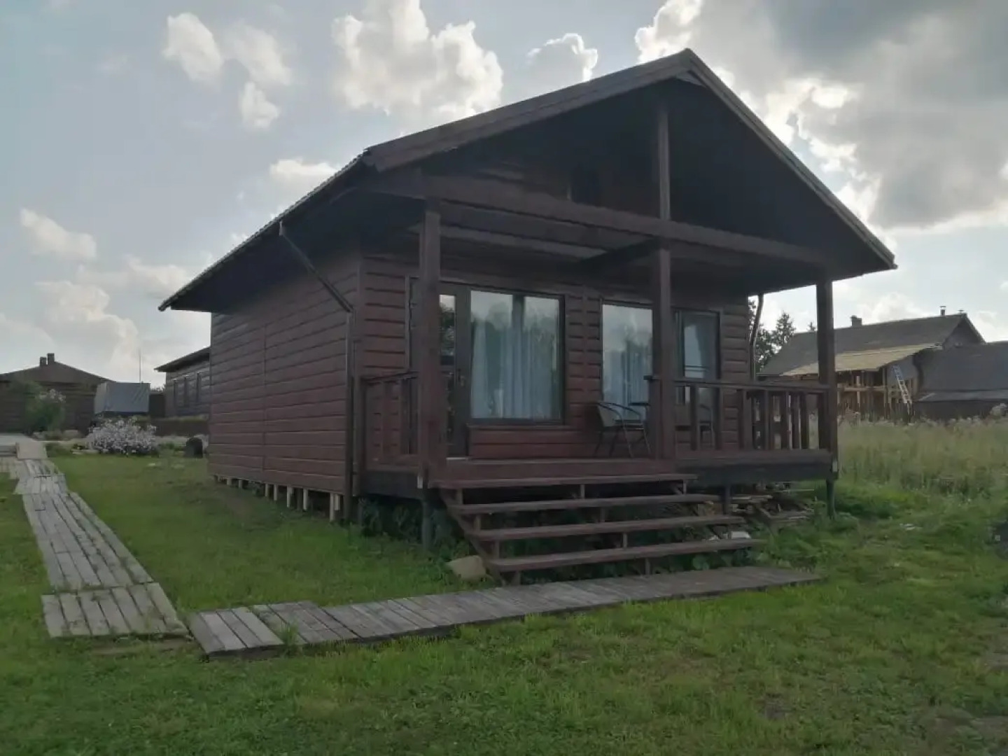 Частный дом на берегу Волги с сауной