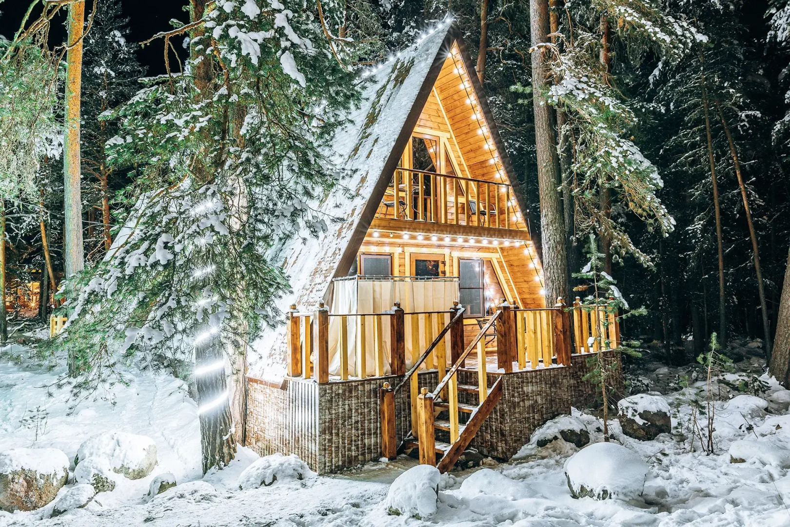 Коттедж с Бассейном в Терсколе от Квартирукинг