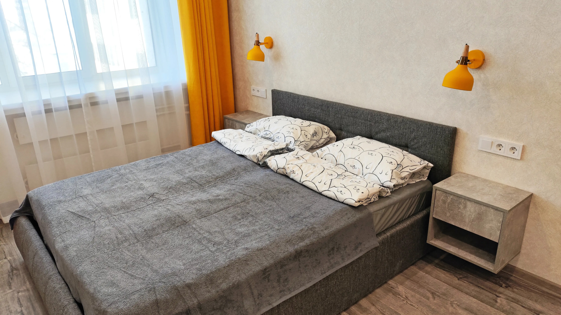 Апартаменты Жёлтая студия у метро Суконная слобода