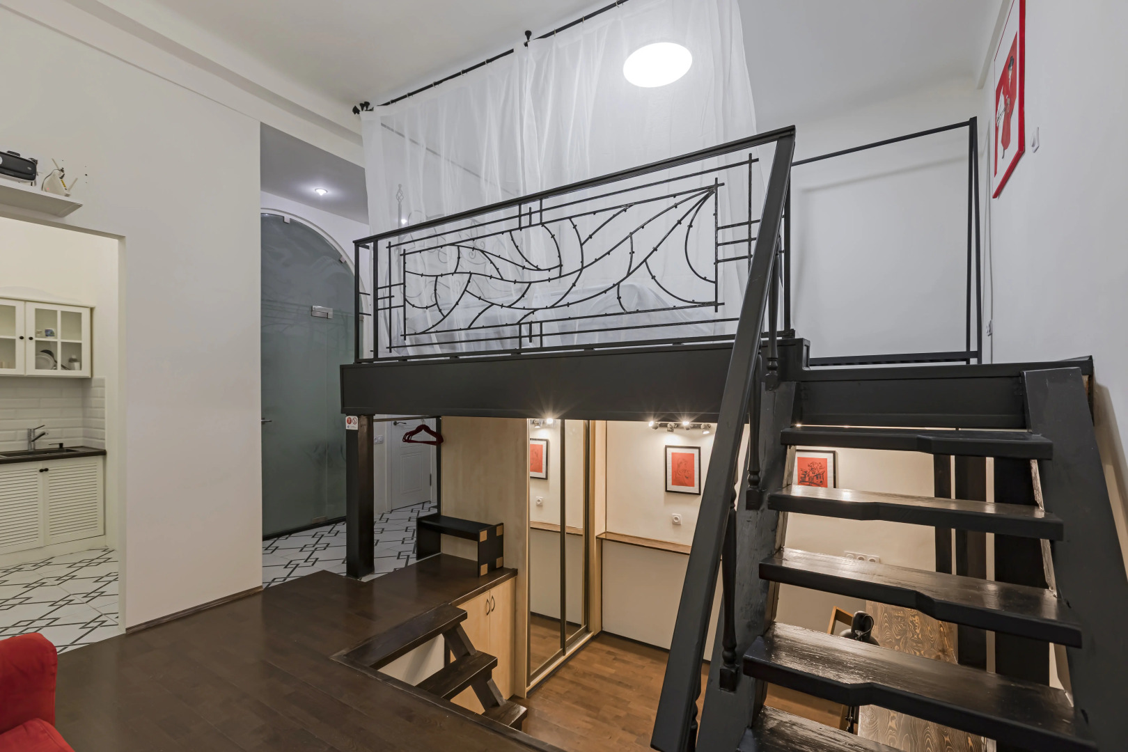 Квартира двухуровневая в центре города