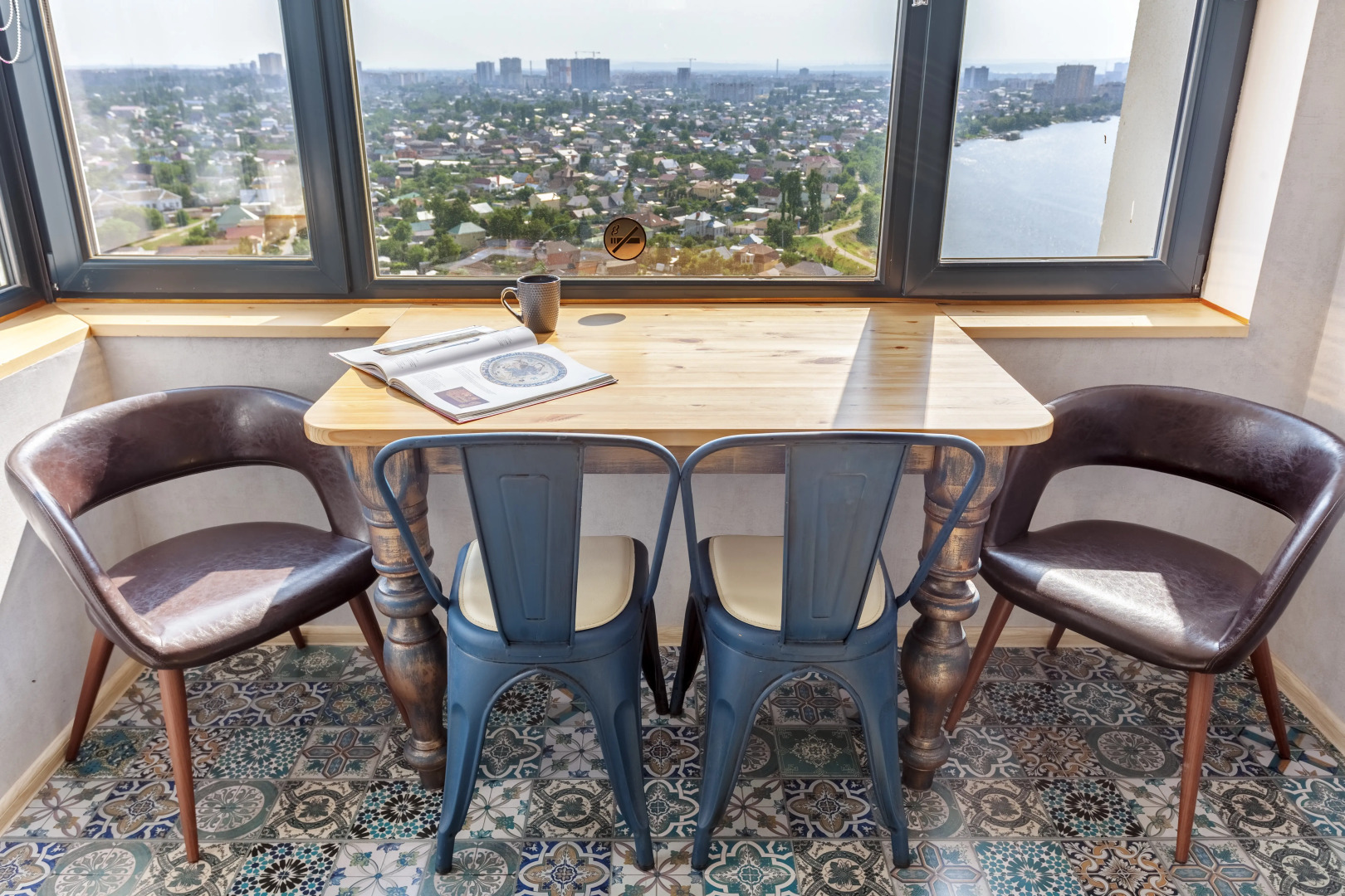 Квартира на 23 этаже с видом на Волгу