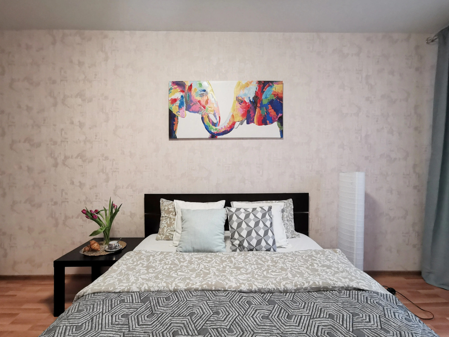 Апартаменты Уютная с видом на Волгу