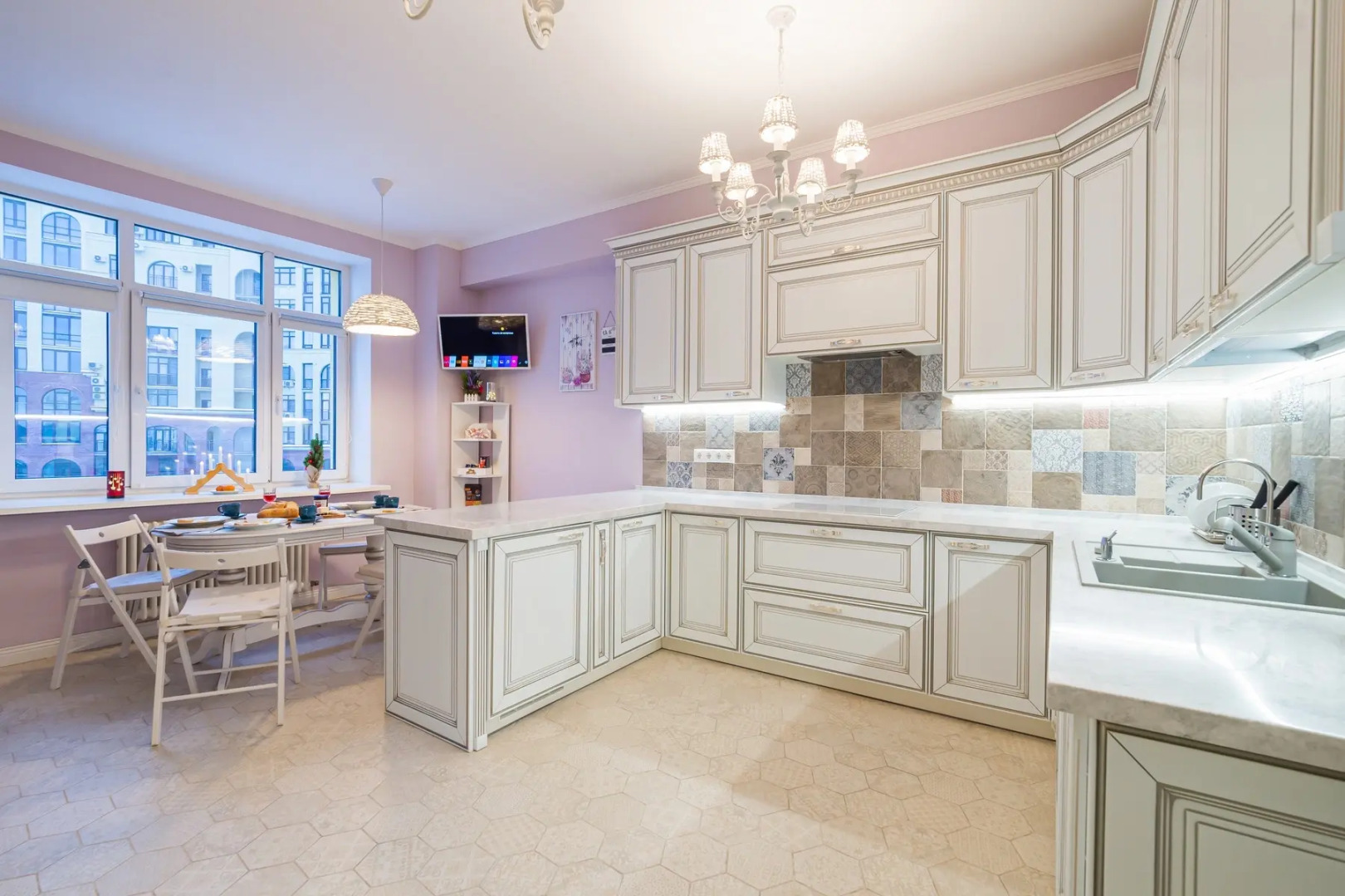 Vero Apartments - В стиле Provence, 100 метров, 2 этажа