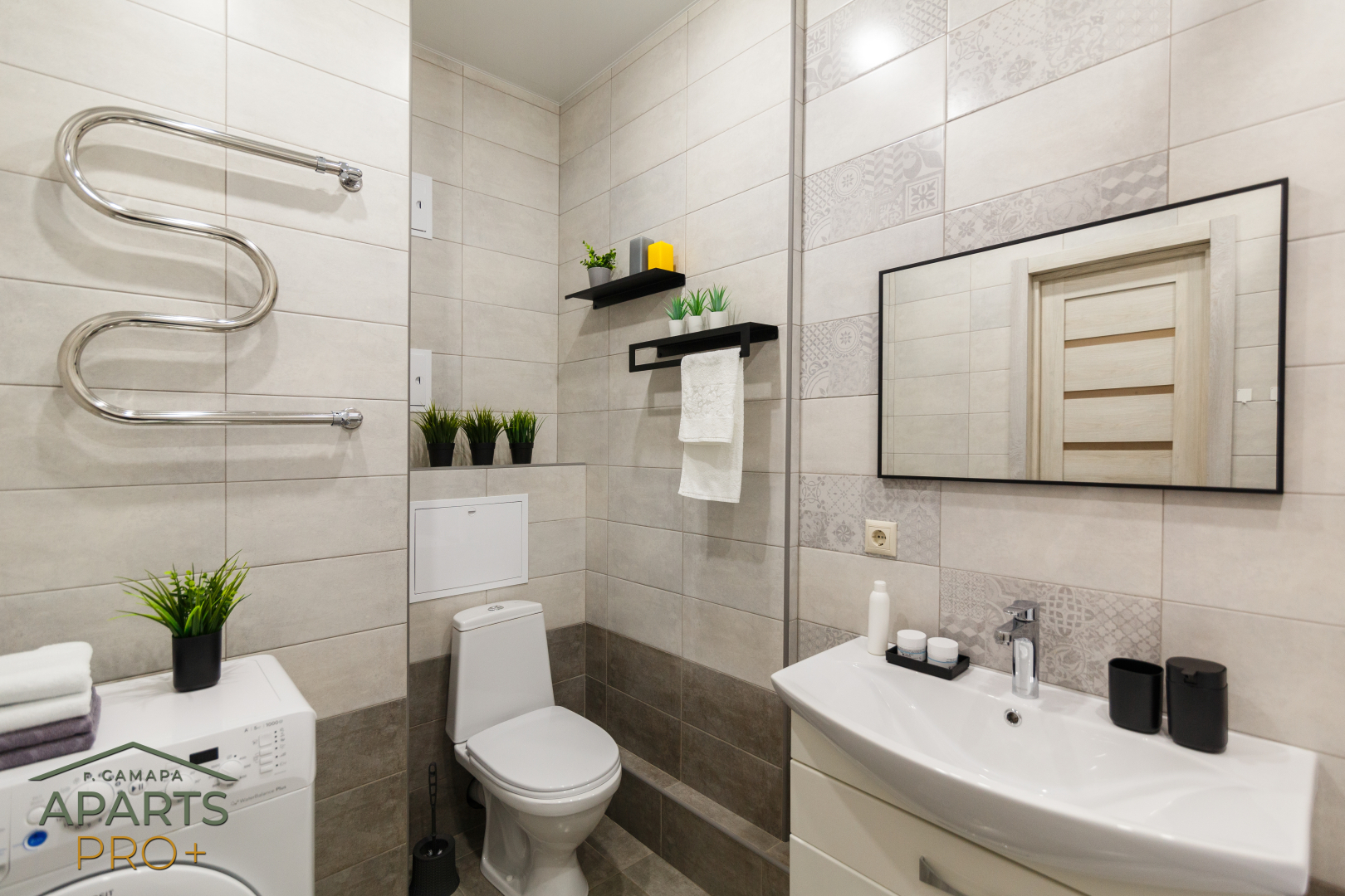 Квартира Aparts Pro Видовая студия с панорамным балконом в ЖК Арго на 22 этаже