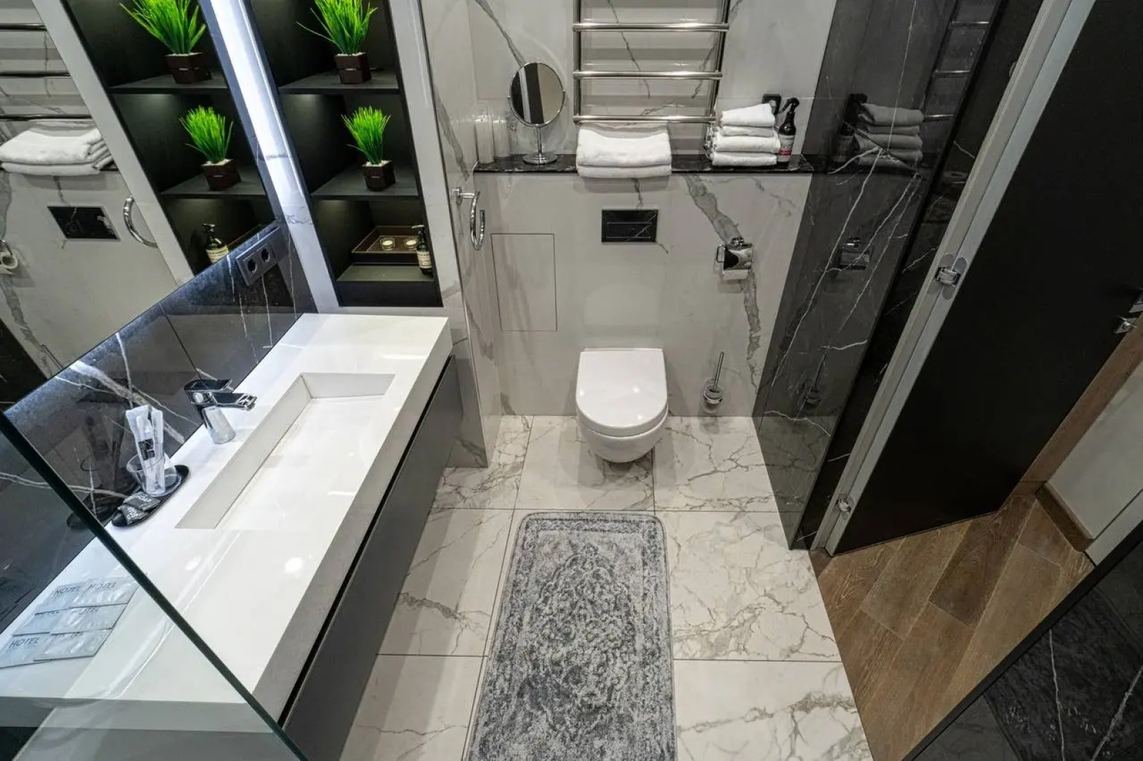 Апартаменты Sky City Moscow 59 этаж! Редкий вид на город! Интерьер нежный как лакомка!