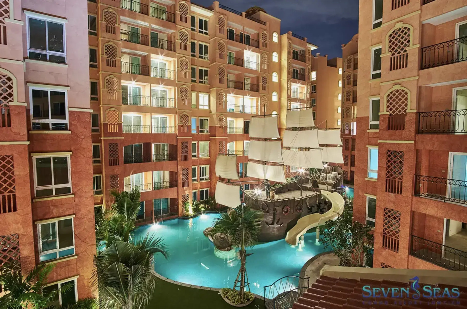 Апартаменты  Seven Seas 2 Bedroom - Spacious Two Bedroom Apartment In Jomtien Area