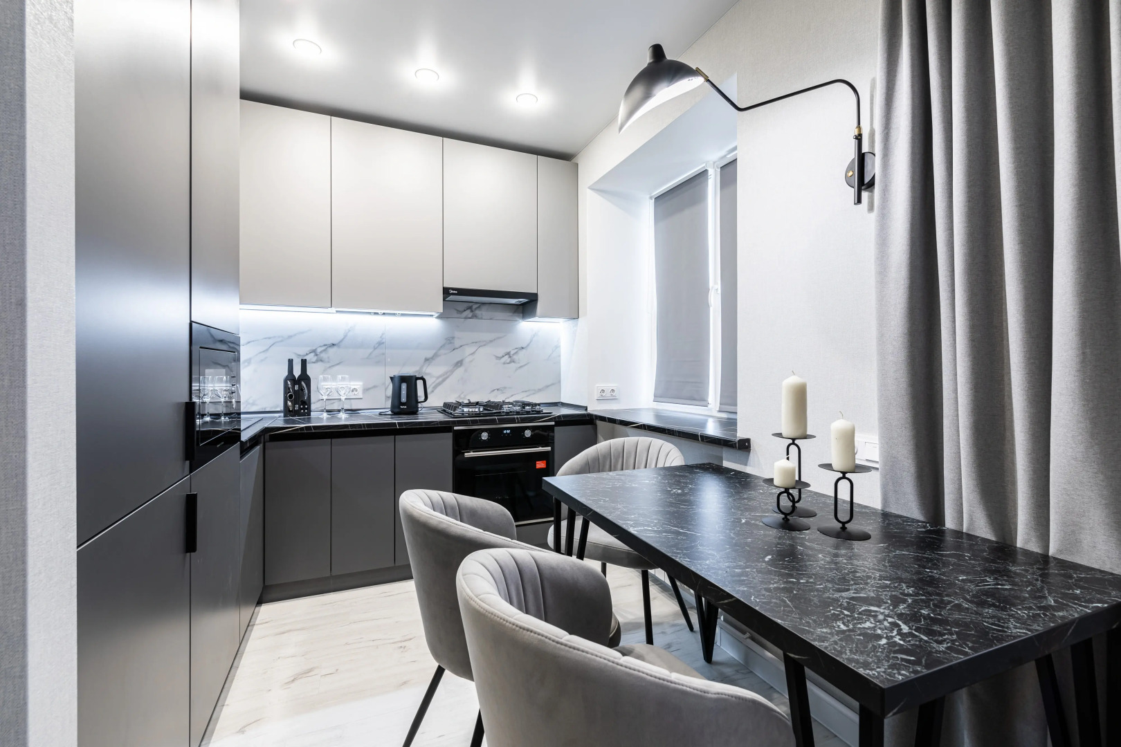 Апартаменты трехкомнатные