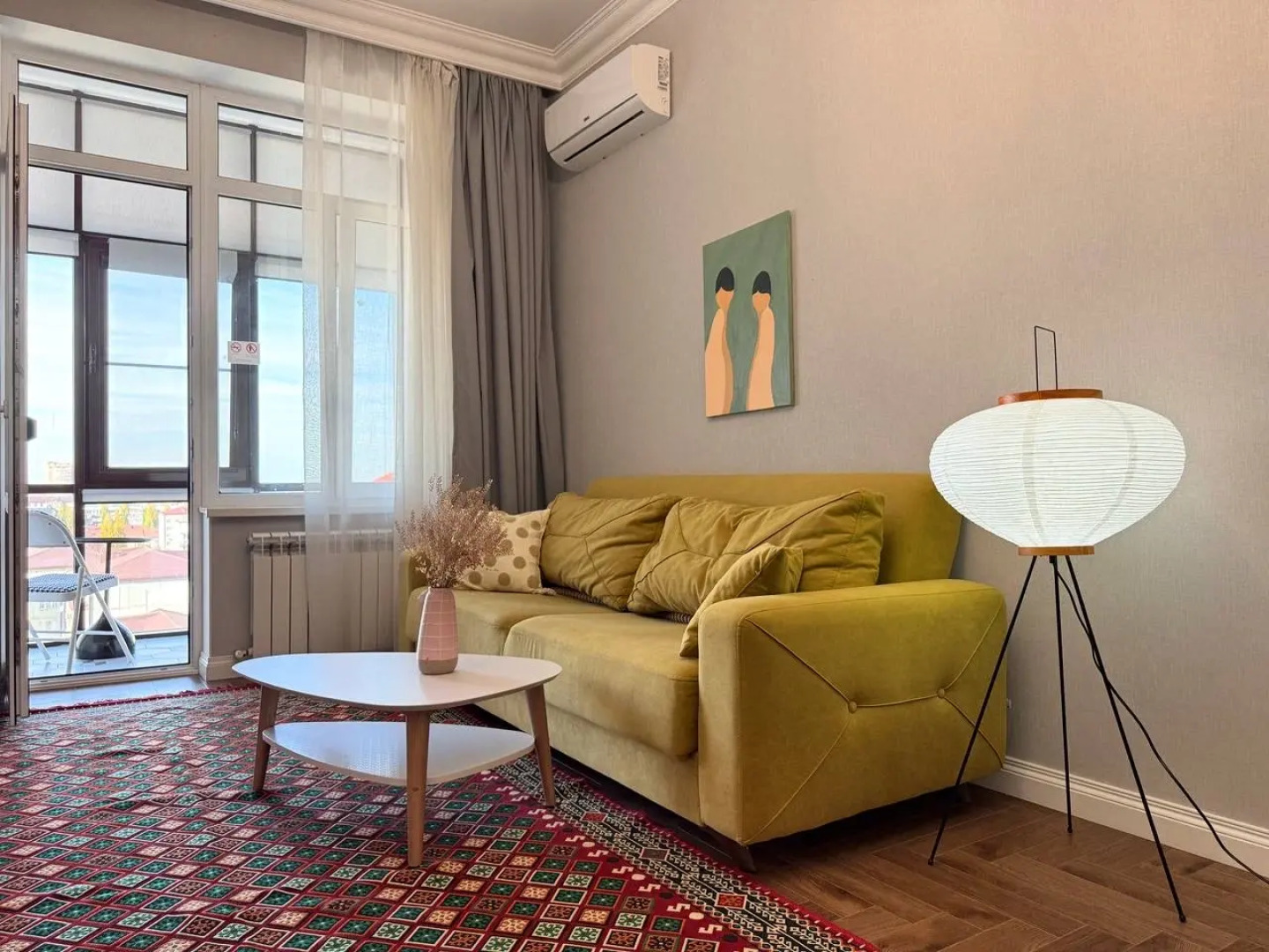 Квартира Двухкомнатная Светлая в Новостройке с Видом на Море