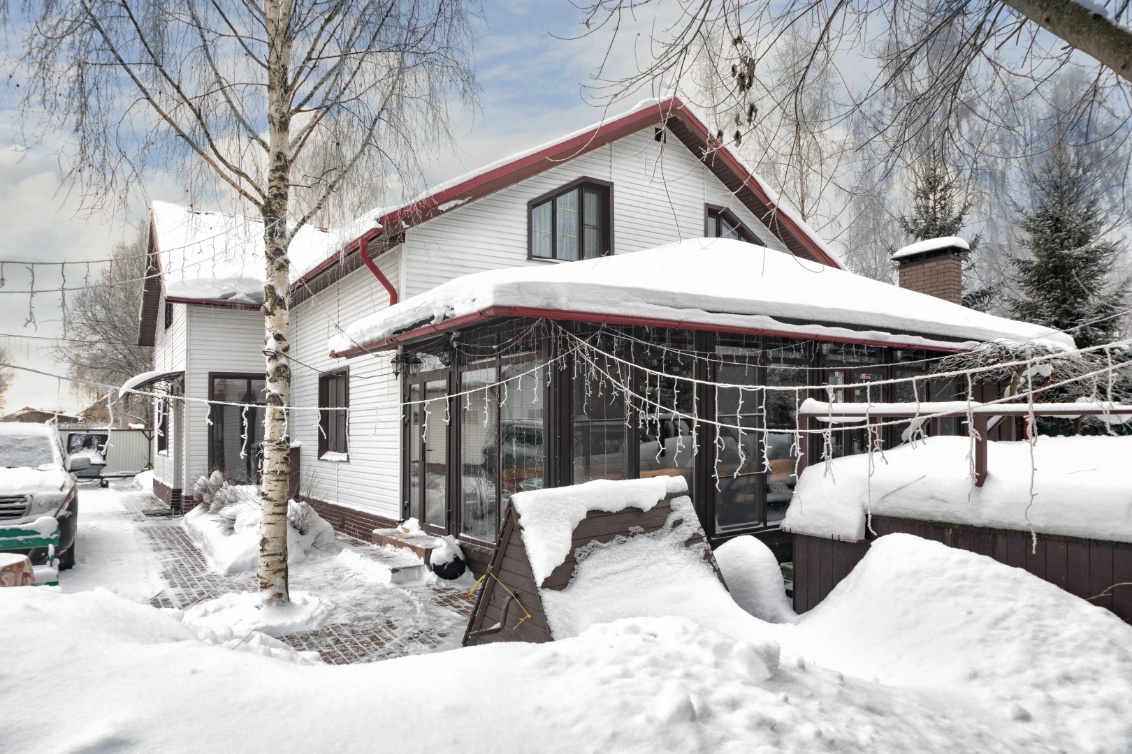 Частный дом Дом на Яузском водохранилище