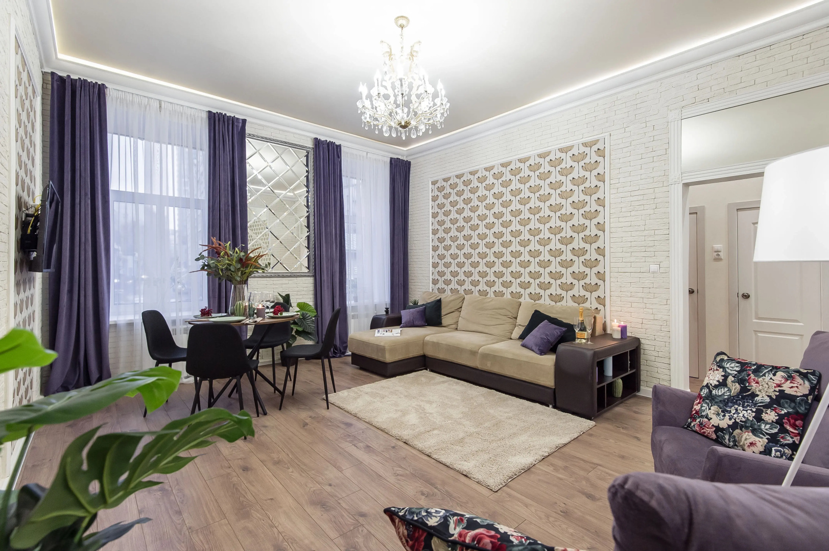 Квартира GM Apartments Стильная Двушка на Арбате