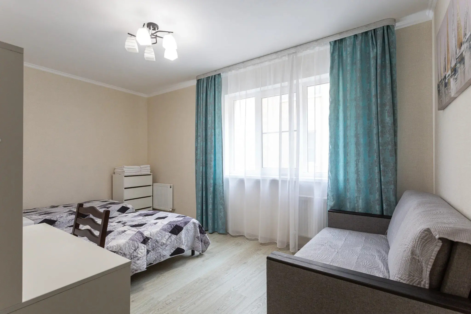 Апартаменты 2-комнатные в таунхаусе с гаражом в Кудепсте