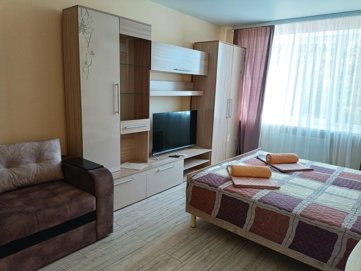 1-ком квартира посуточно на Льва Толстова