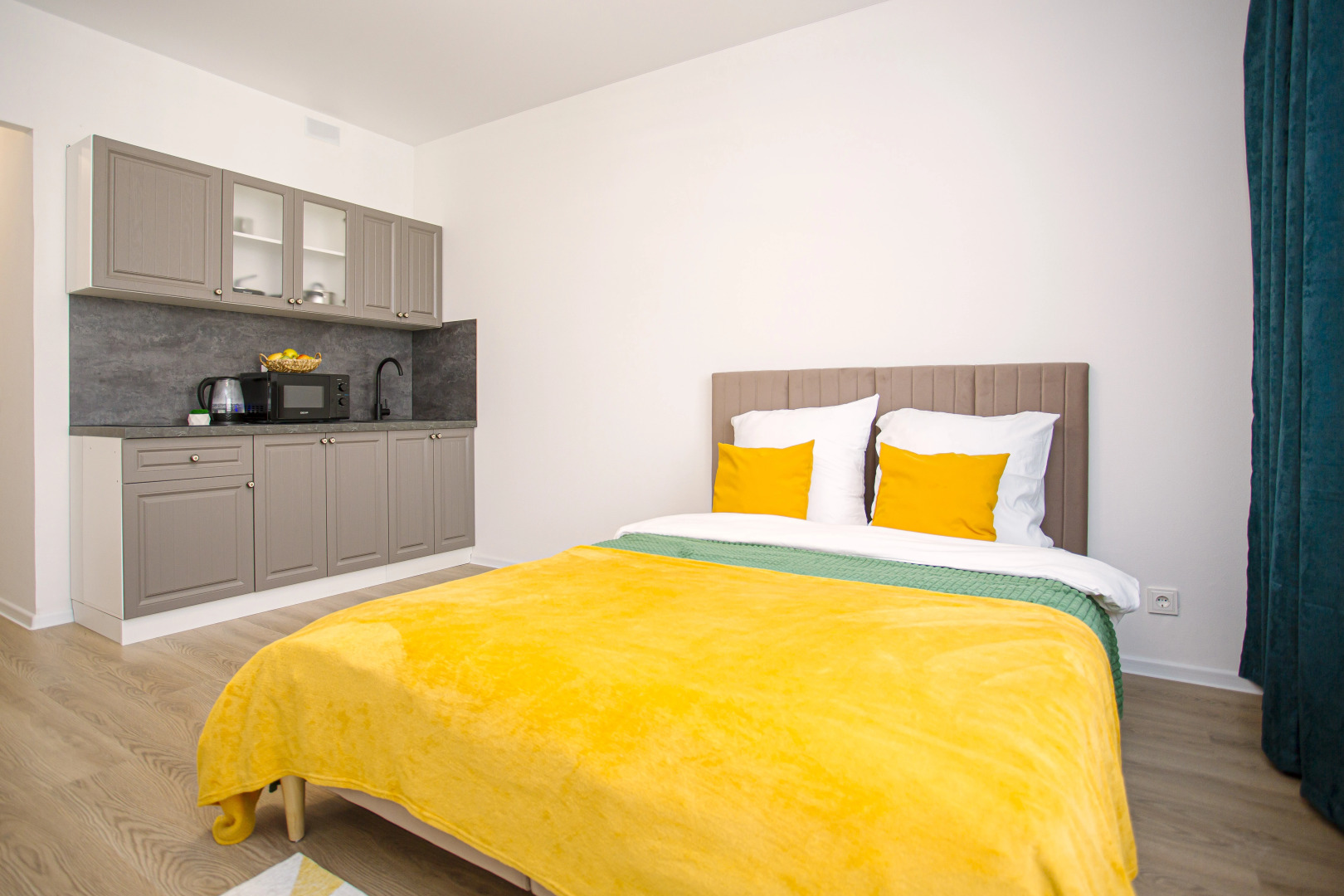 Апартаменты Студия Изумруд в ЖК Волга Парк