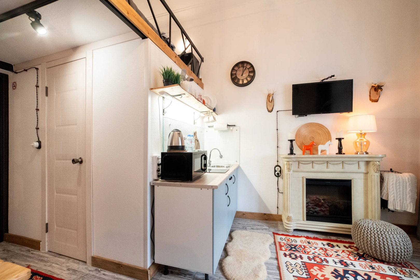 Квартира Студия Охотничий домик  в Центре Красноярска