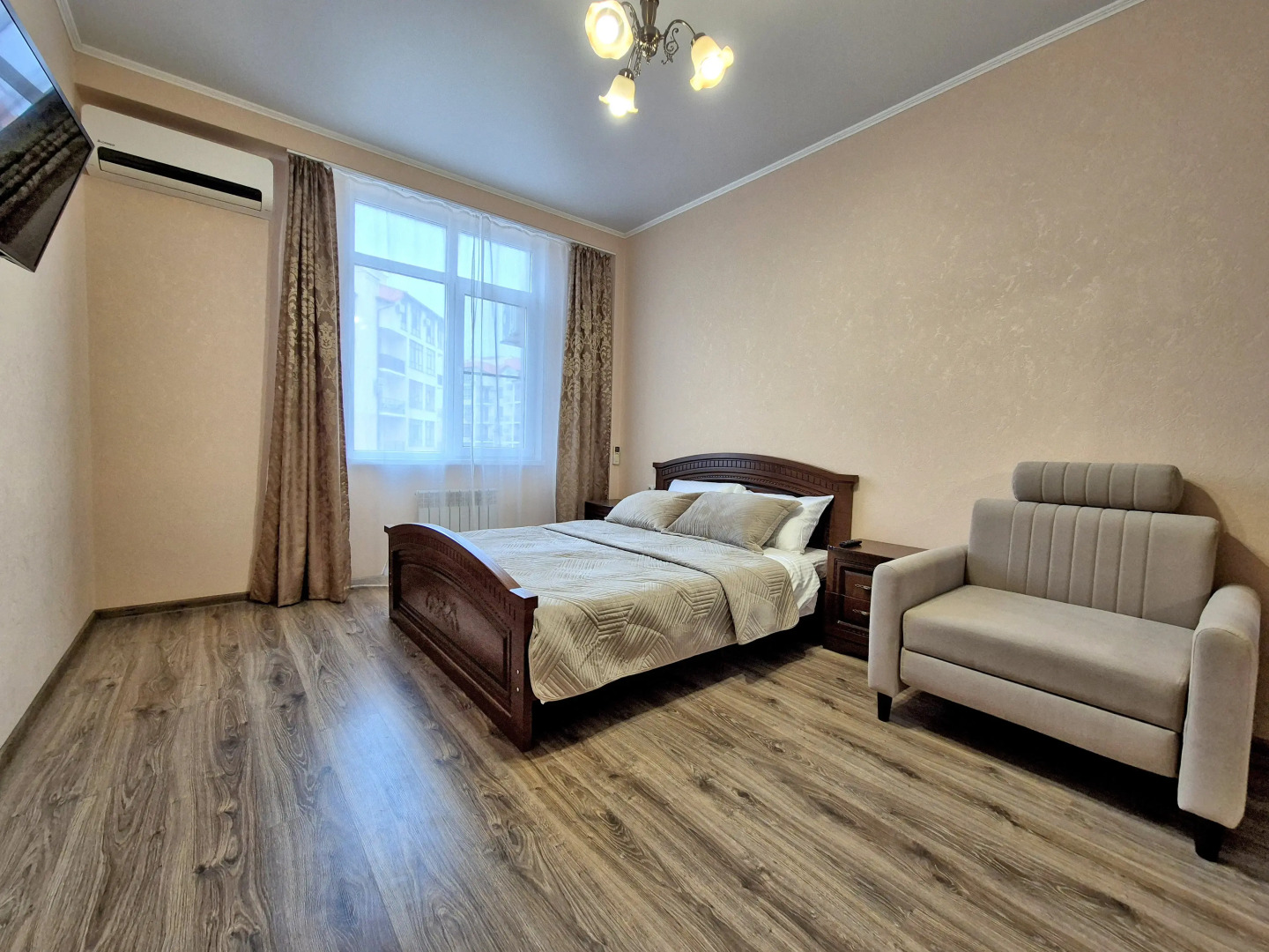 Квартира Уютная недалеко от пляжа Сады морей