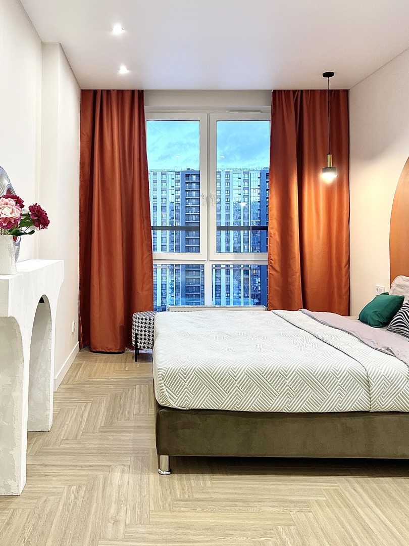 Апартаменты Квартира с панорамными окнами у Финского залива сети 4flats