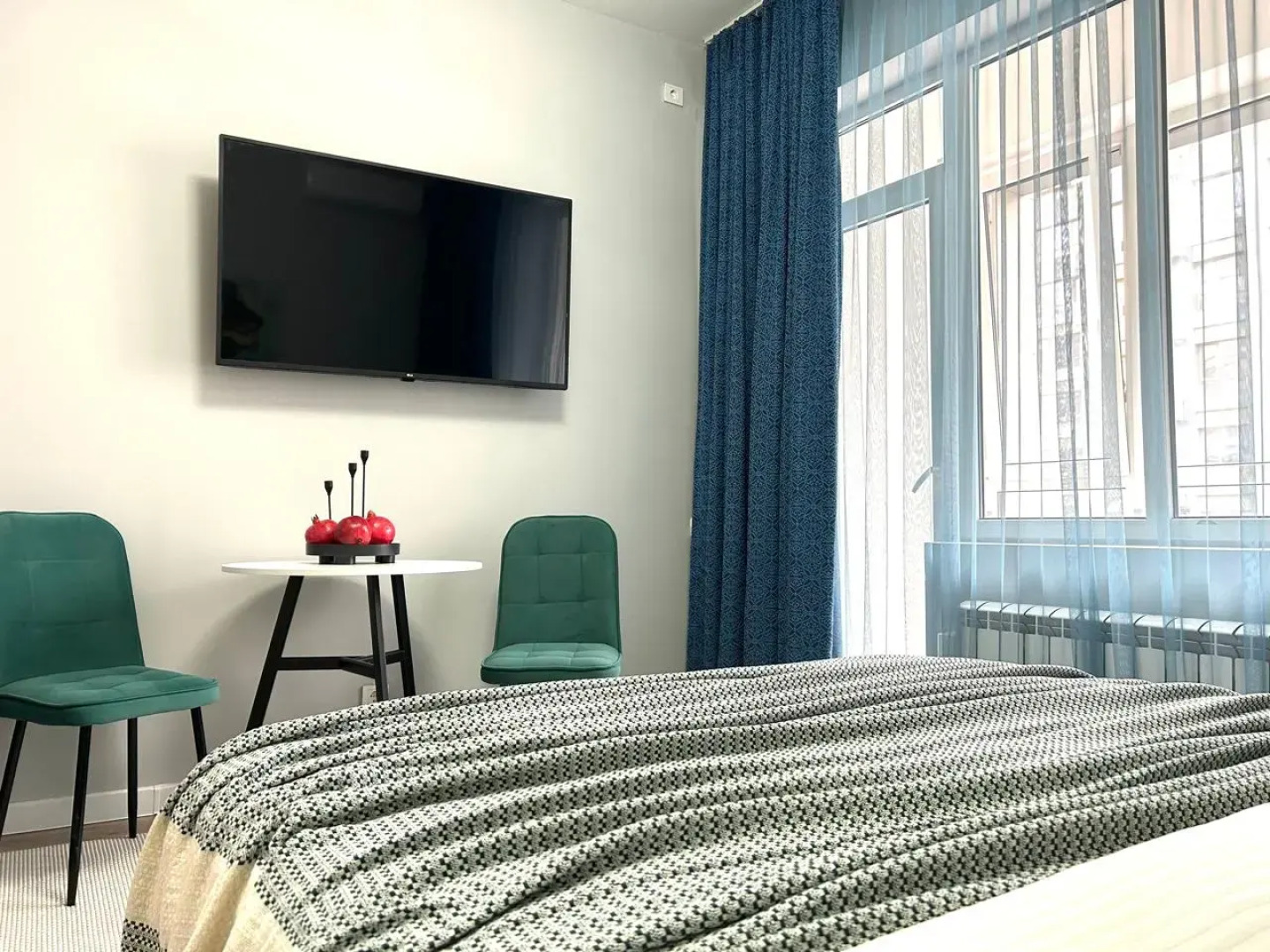 Апартаменты Вдохновляющая Студия Блюз Рядом с Арбатом