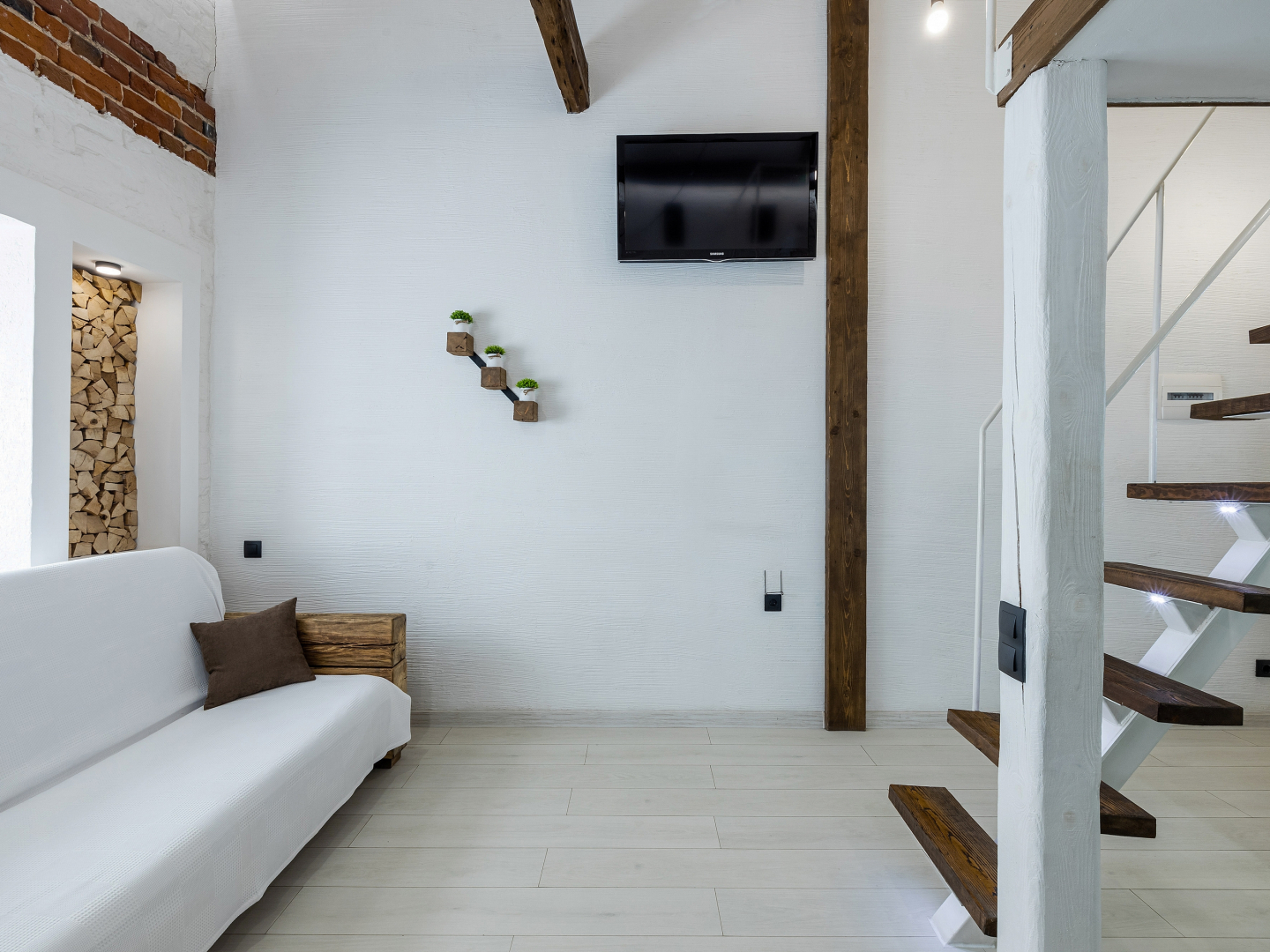 Апартаменты Лофт 1 Двухуровневые на Грузинской Улице 41А