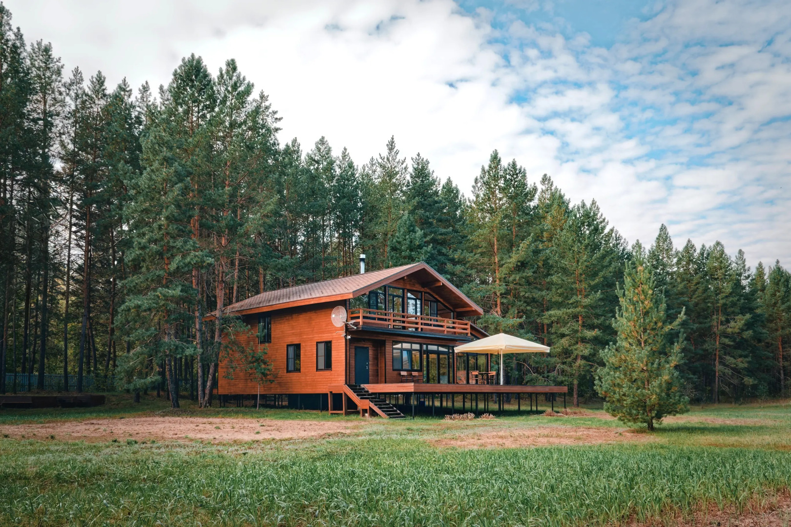 Частный дом Сосна Вилладж Дом на острове