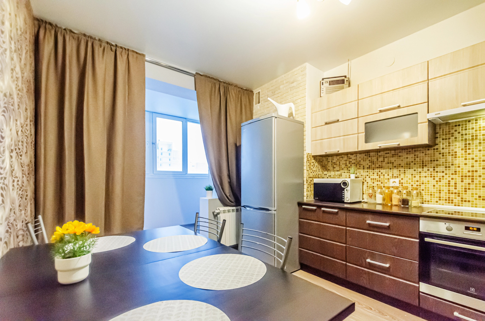 Апартаменты 1-к квартира на Центральной 27