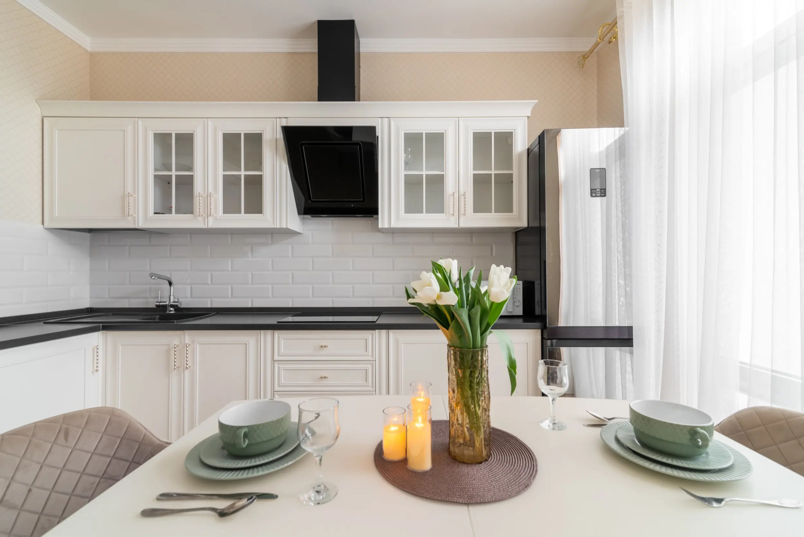 Апартаменты в центре с видом на город