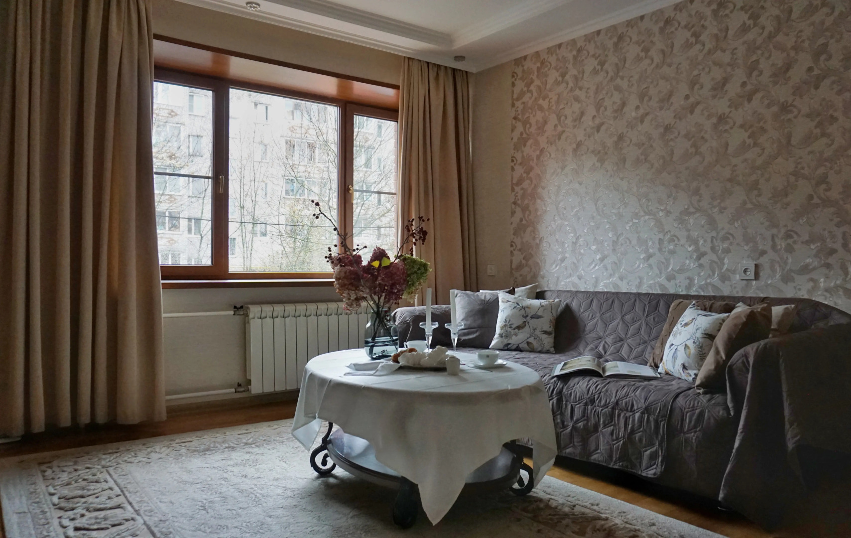 Квартира Просторная евротрешка для большой семьи