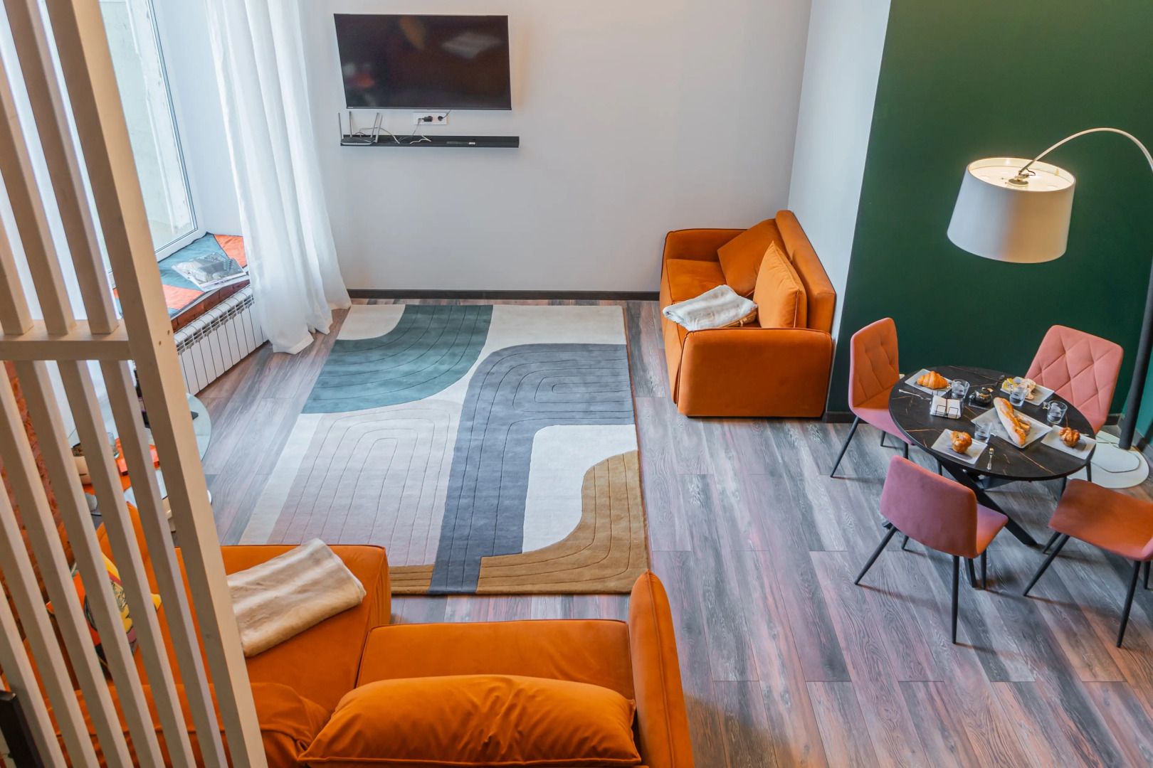 Апартаменты Просторная студия в центре