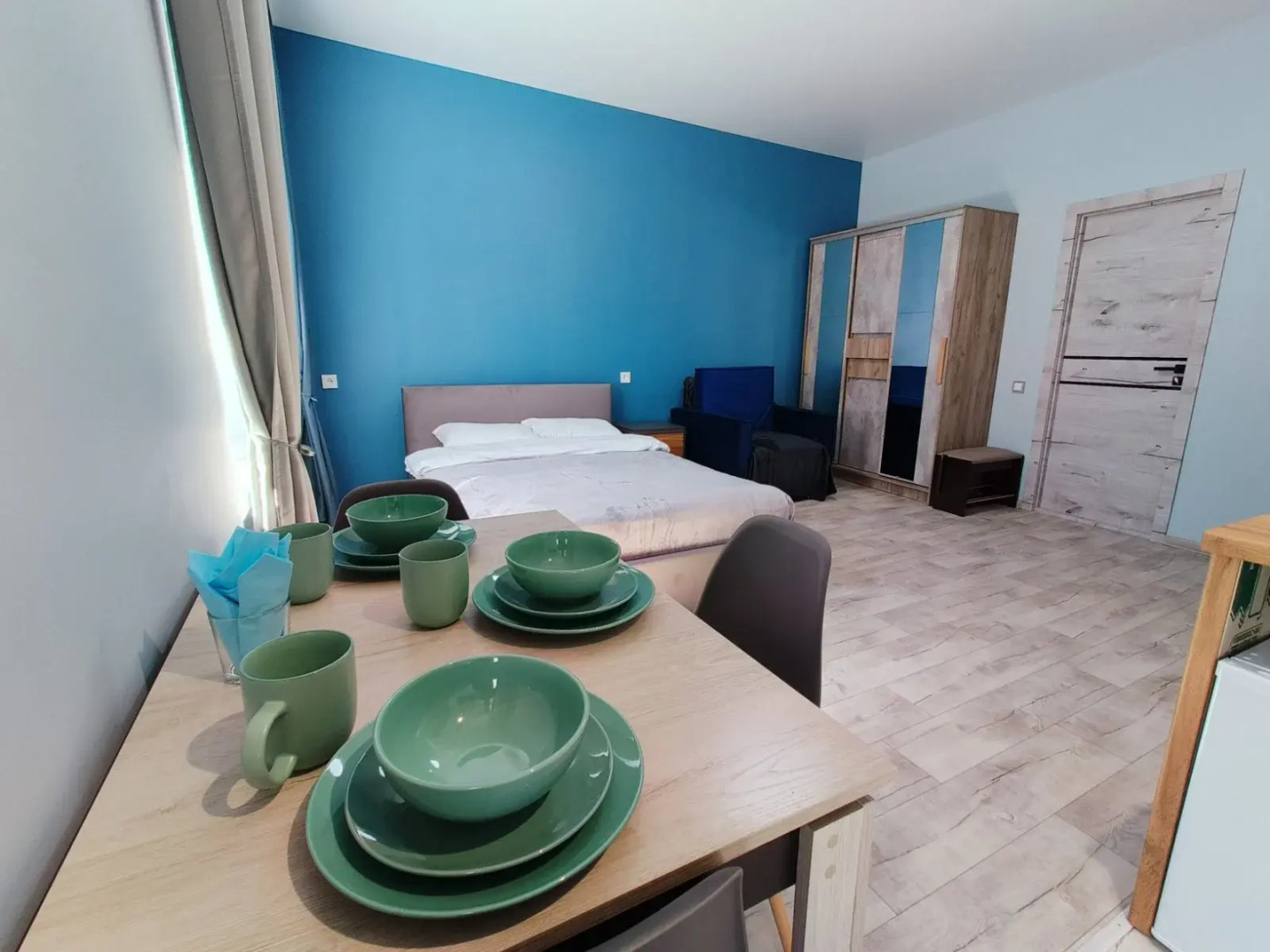 Апартаменты на Покровской Blue №2