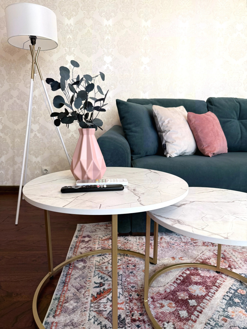 Апартаменты 2-комнатная квартира с прямым видом на Волгу