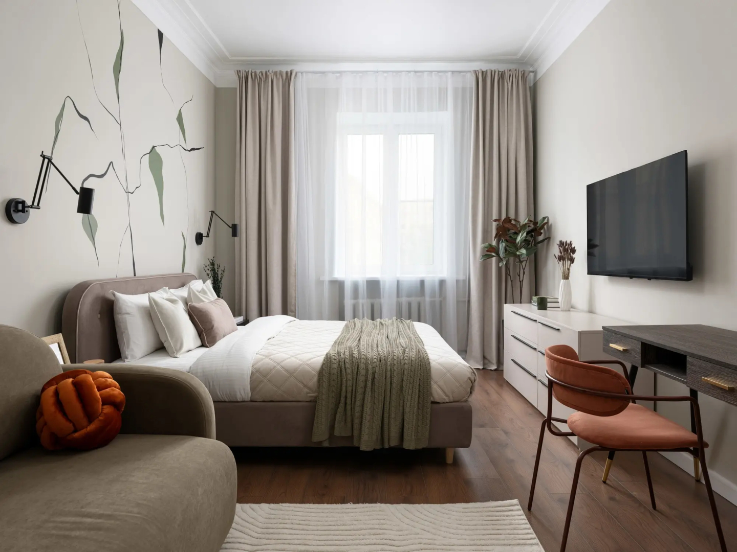 Квартира GM Apartments Стильная двушка у Триумфальной площади