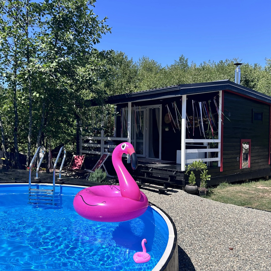 Частный Дом Баня с Собственной Террасой