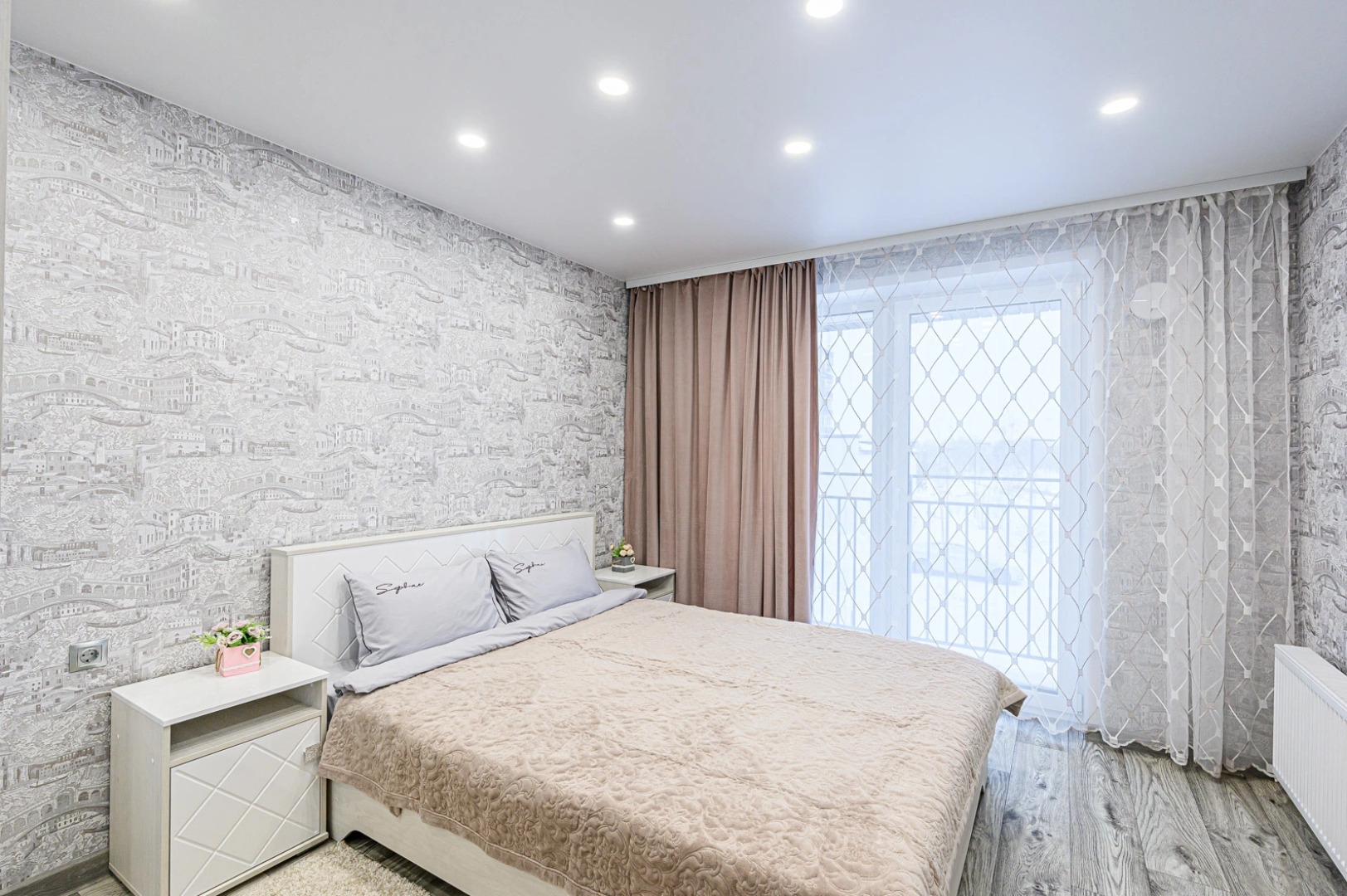 Апартаменты Stepanenkov Евродвухкомнатная квартира на улице Владимира Заровного 34