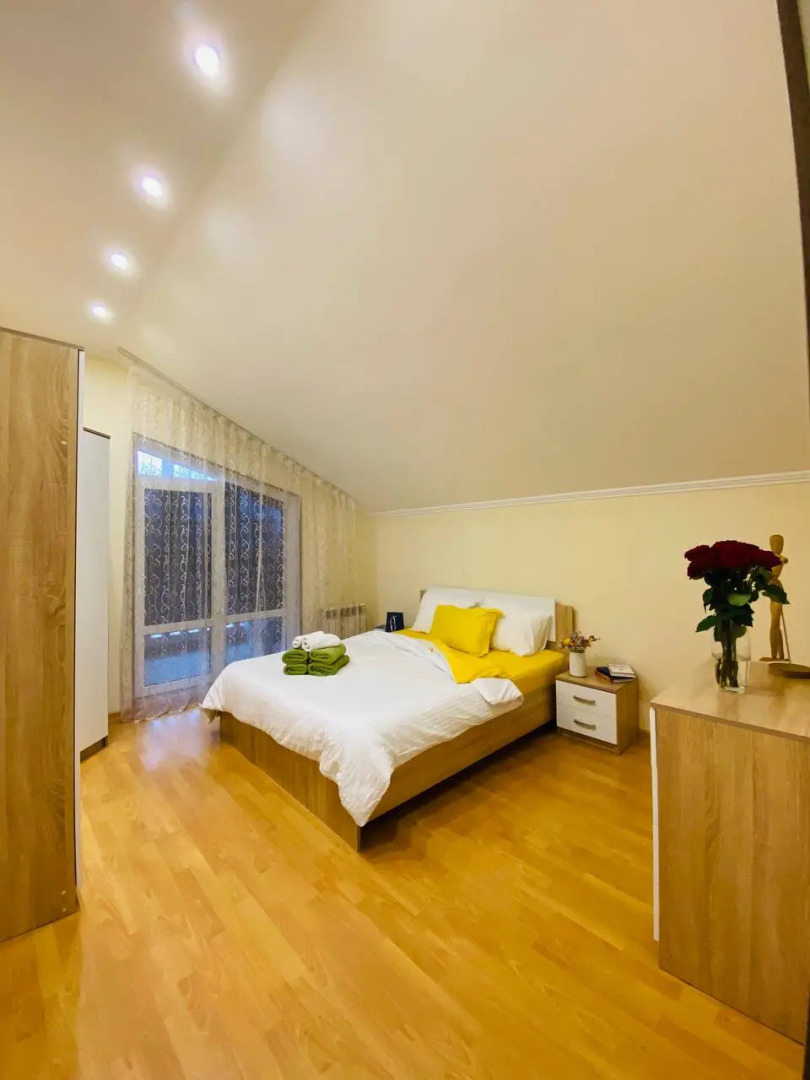 Апартаменты просторные с большим балконом