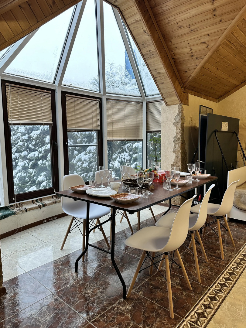 Гостевой дом Уютный с большой беседкой и классной баней