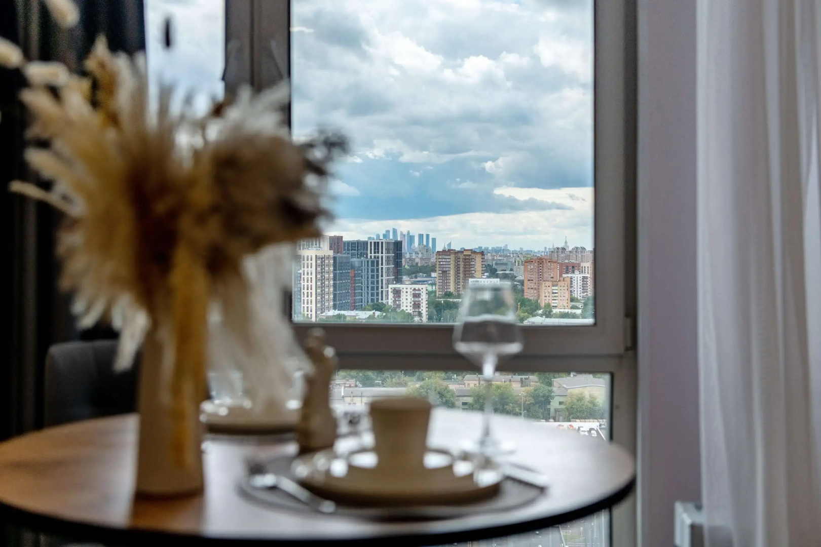Квартира с Панoрaмным Видом нa Mоcква-Cити
