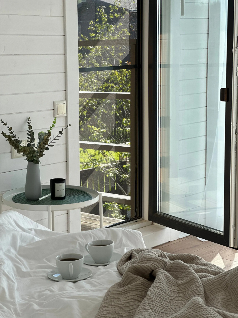 Частный Дом Большой семейный с панорамными окнами