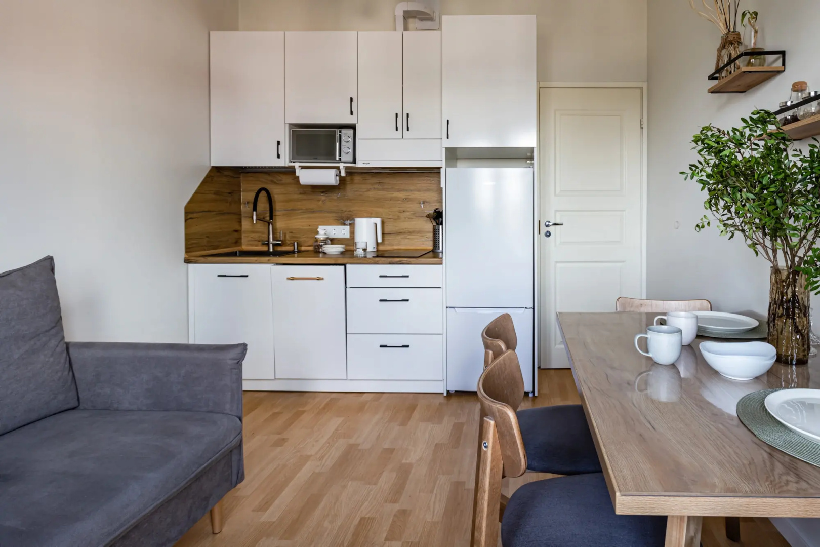 Квартира Сканди однокомнатные Piter Apartments с кондиционером